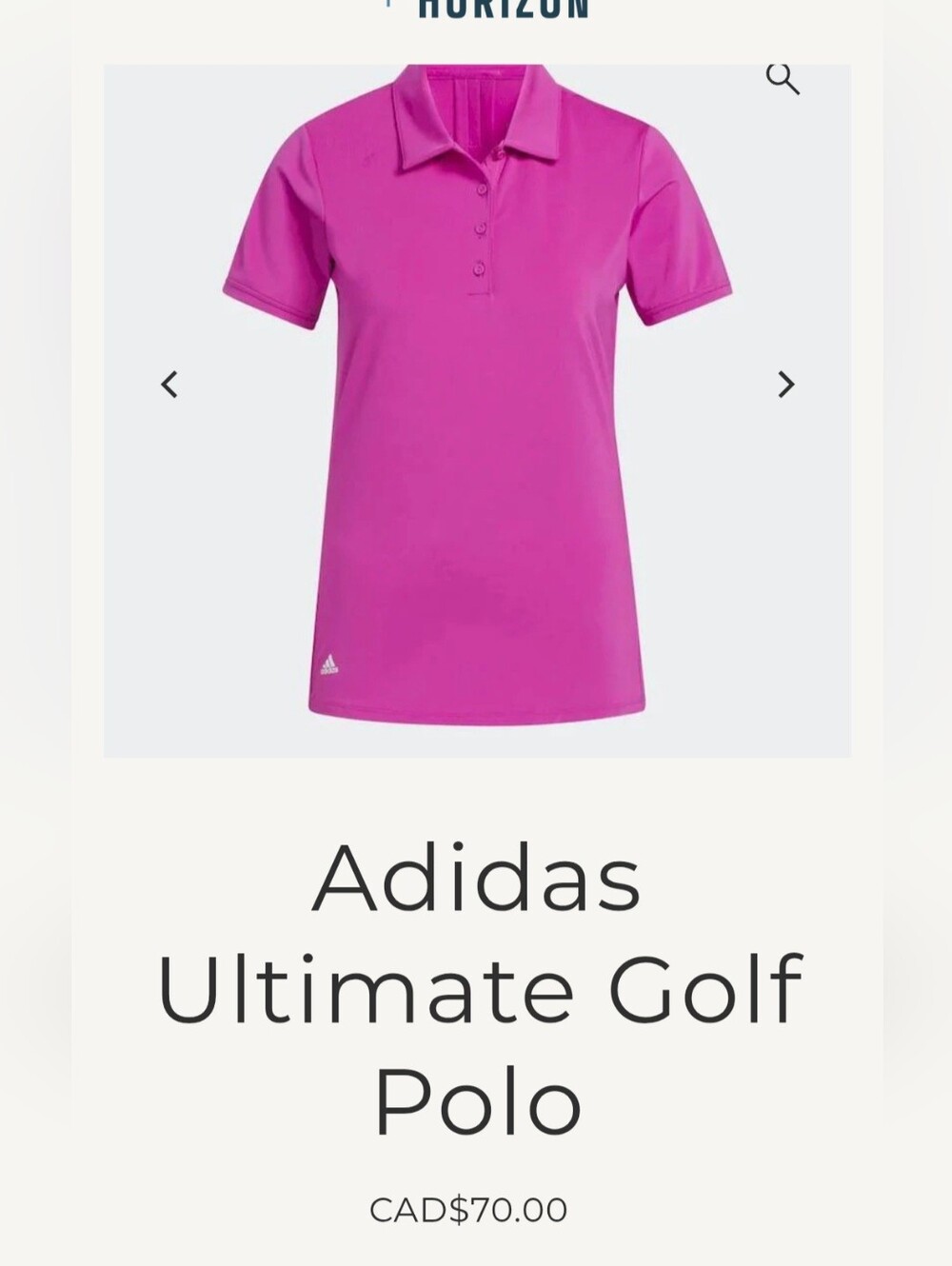 Ladies Golf Polo